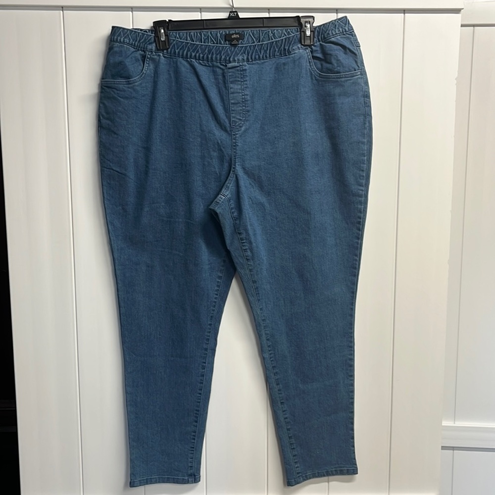 Ellos pull on skinny jeggings size 28